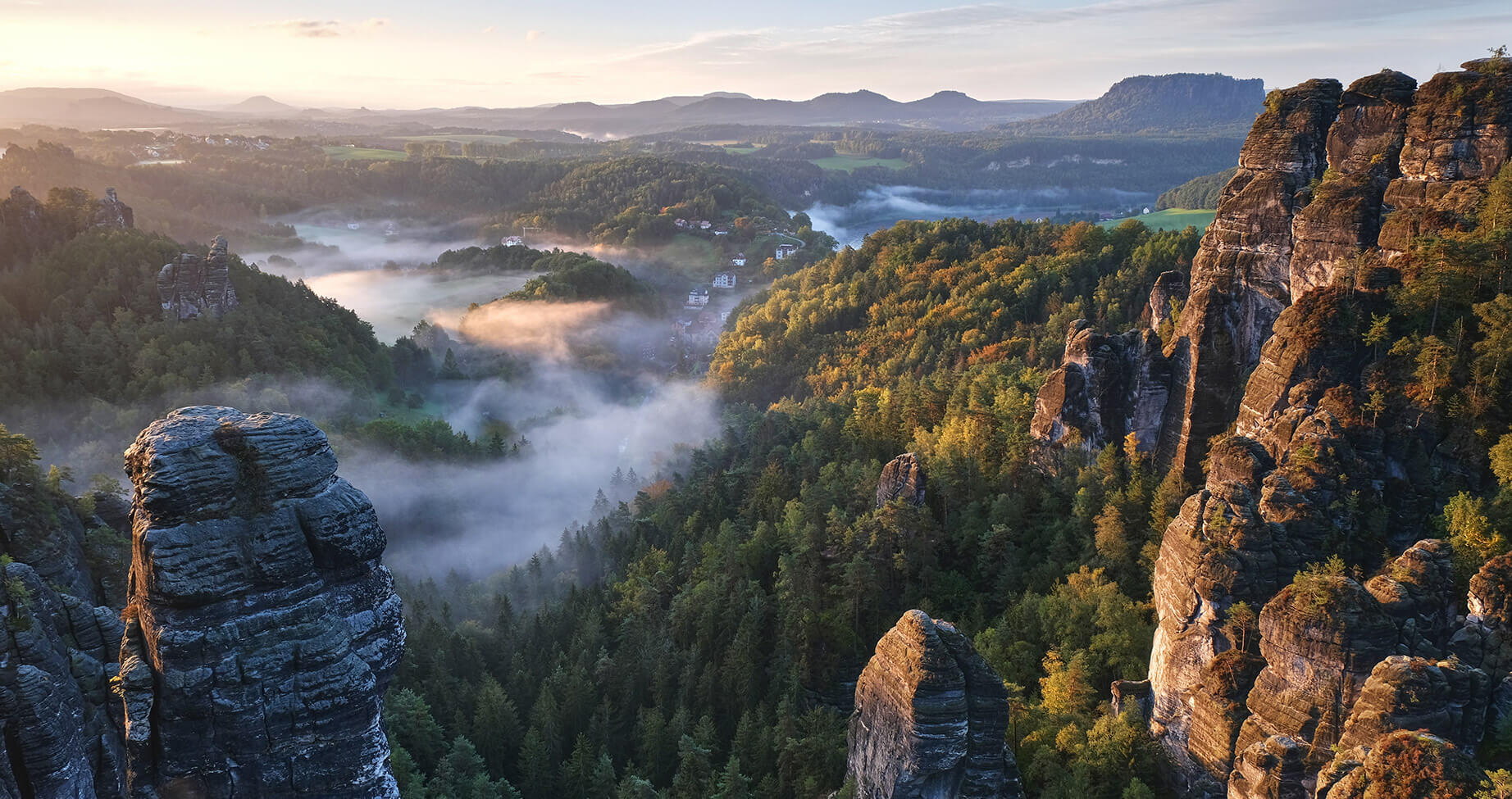 Panoráma Drážďan — domovského regiónu značky SACHSENKÜCHEN