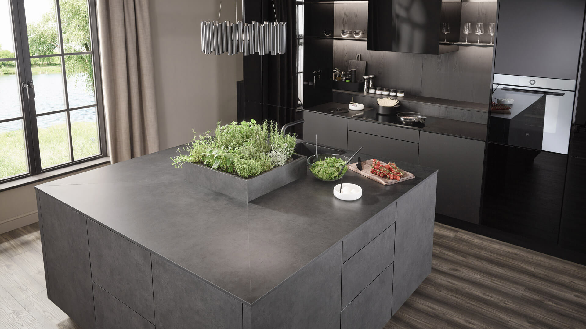 Vysoká kultúra pohody: SHILA, ALINA a LARA v tónoch temného cementu
